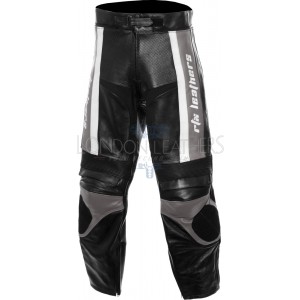 RTX TITAN Grey Motorcycle Leather Trouser Pant RTX TITAN Grey Motorcycle Leather Trouser Pant